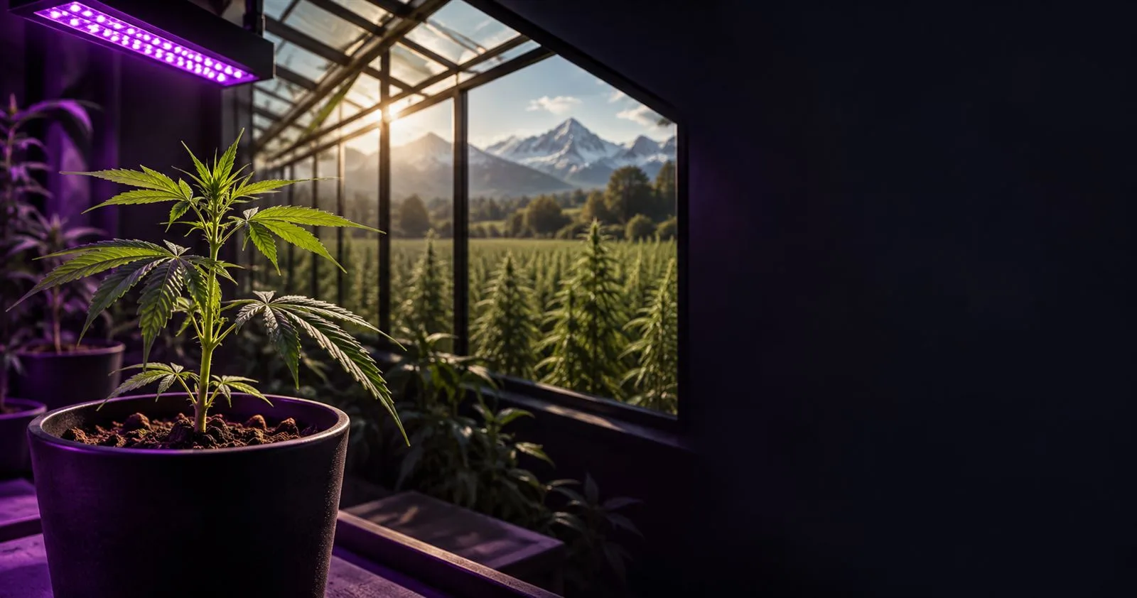 CBD indoor, greenhouse ou outdoor : ce que change le mode de culture