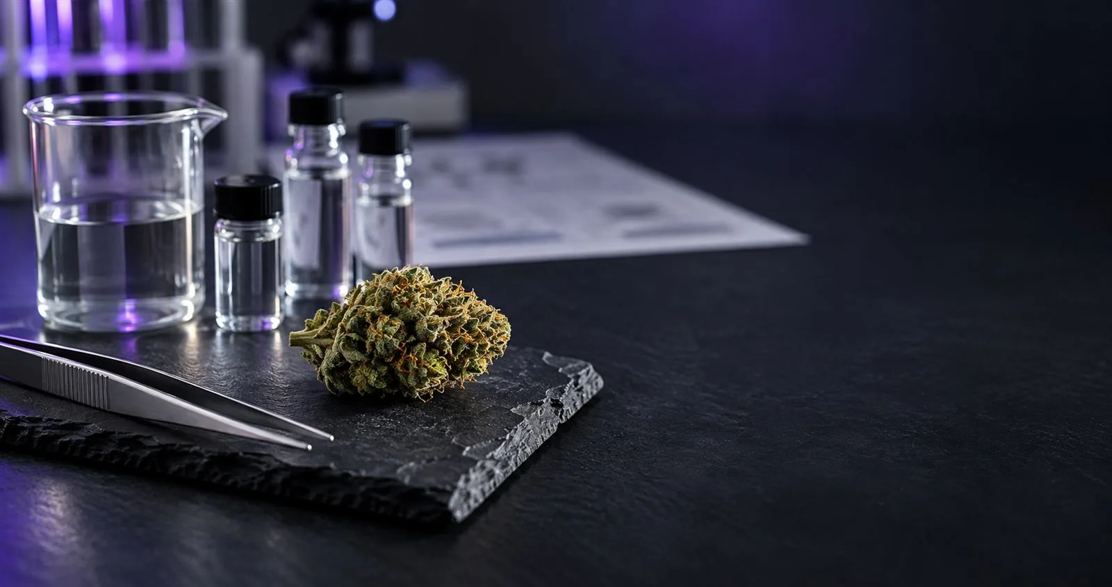 Comment lire une analyse de laboratoire CBD